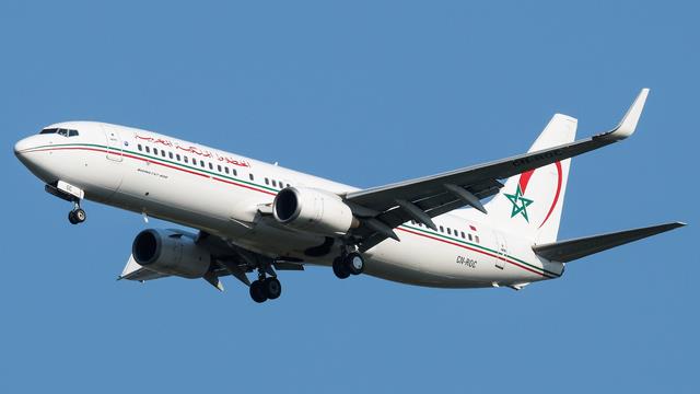 CN-ROC:Boeing 737-800:Royal Air Maroc